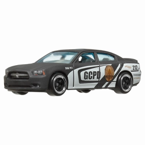 Mattel Toys Hot Wheels Gotham City PD '11 Dodge Charger RT 1:64 Scale Diecast Vehicle (15/20)