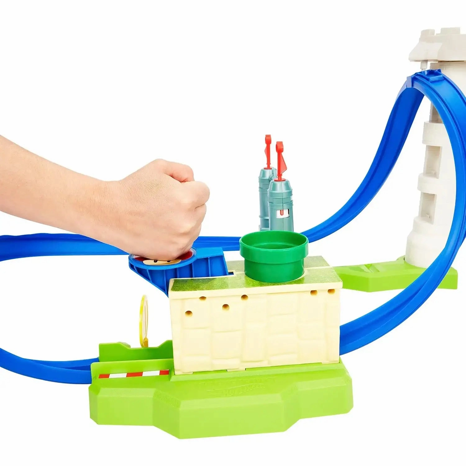 Mattel Toys Hot Wheels Mario Kart Circuit Slam Track Set