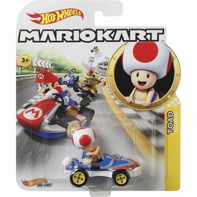 Mattel Toys Hot Wheels Mario Kart Toad Sneaker Vehicle