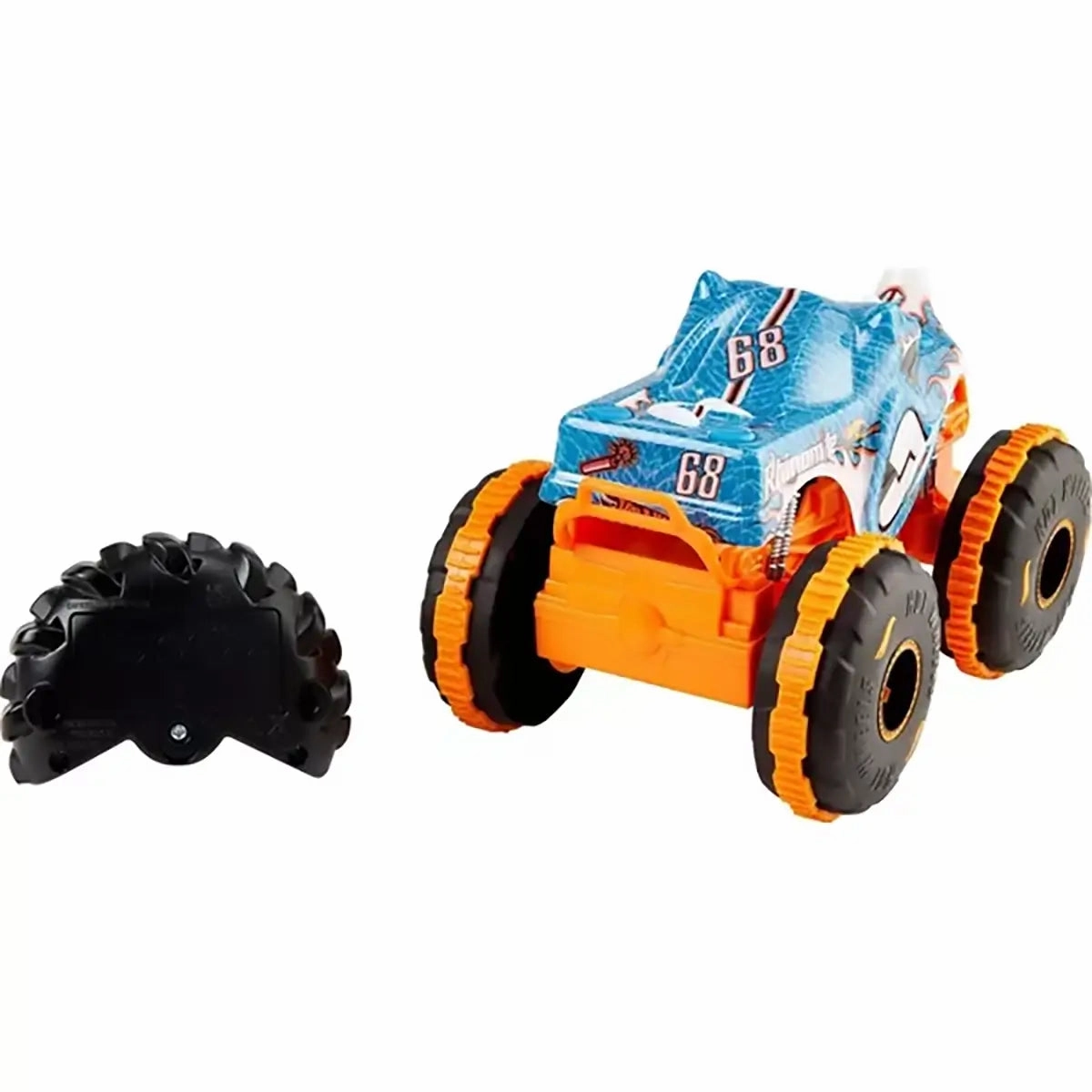 Mattel Toys Hot Wheels Monster Truck Rhinomite Remote Control Vehicle