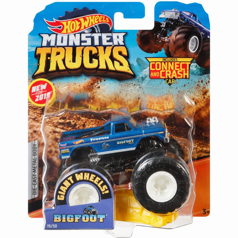 Mattel Toys Hot Wheels Monster Trucks 1:64 Scale Collectible Die-Cast (Styles May Vary)