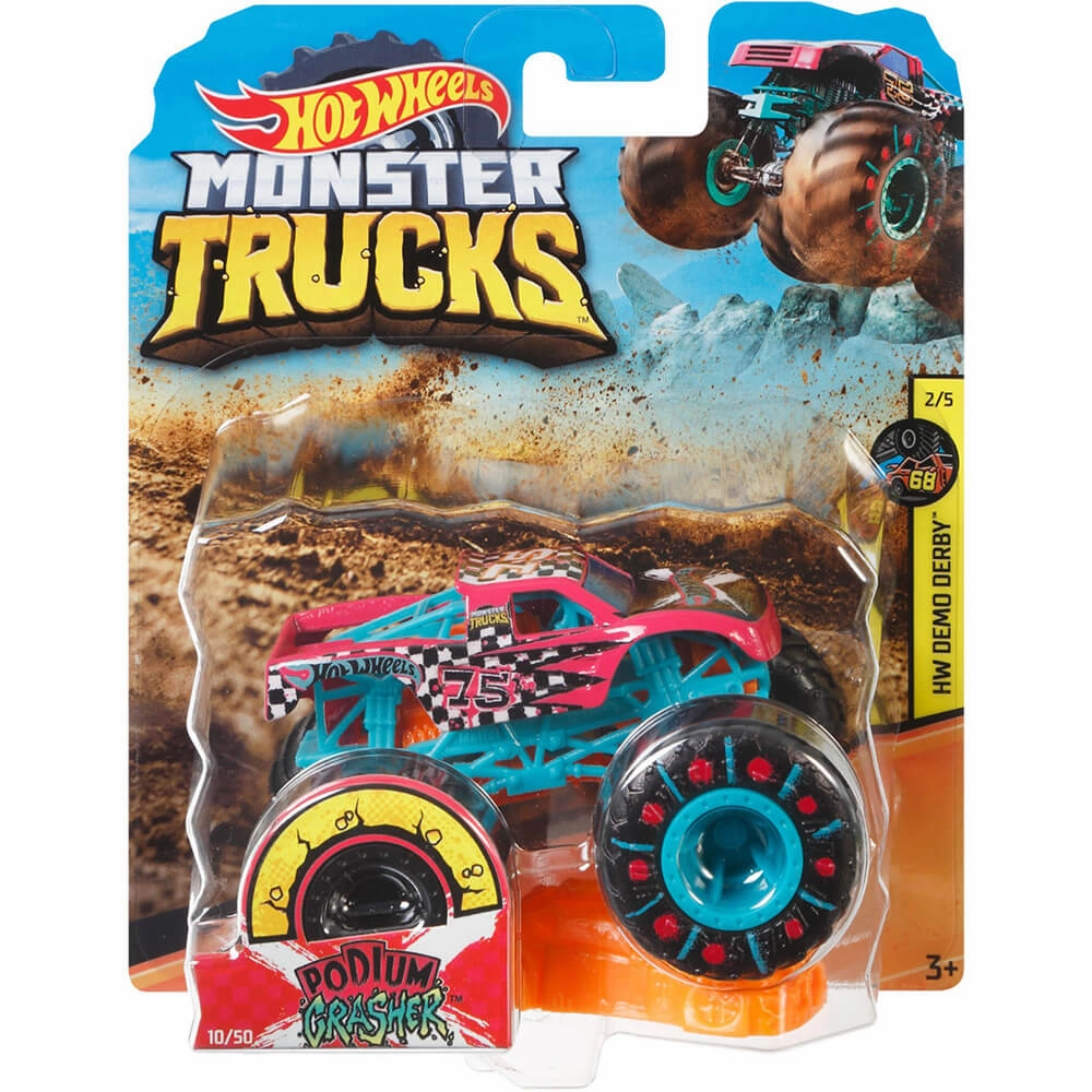 Mattel Toys Hot Wheels Monster Trucks 1:64 Scale Collectible Die-Cast (Styles May Vary)