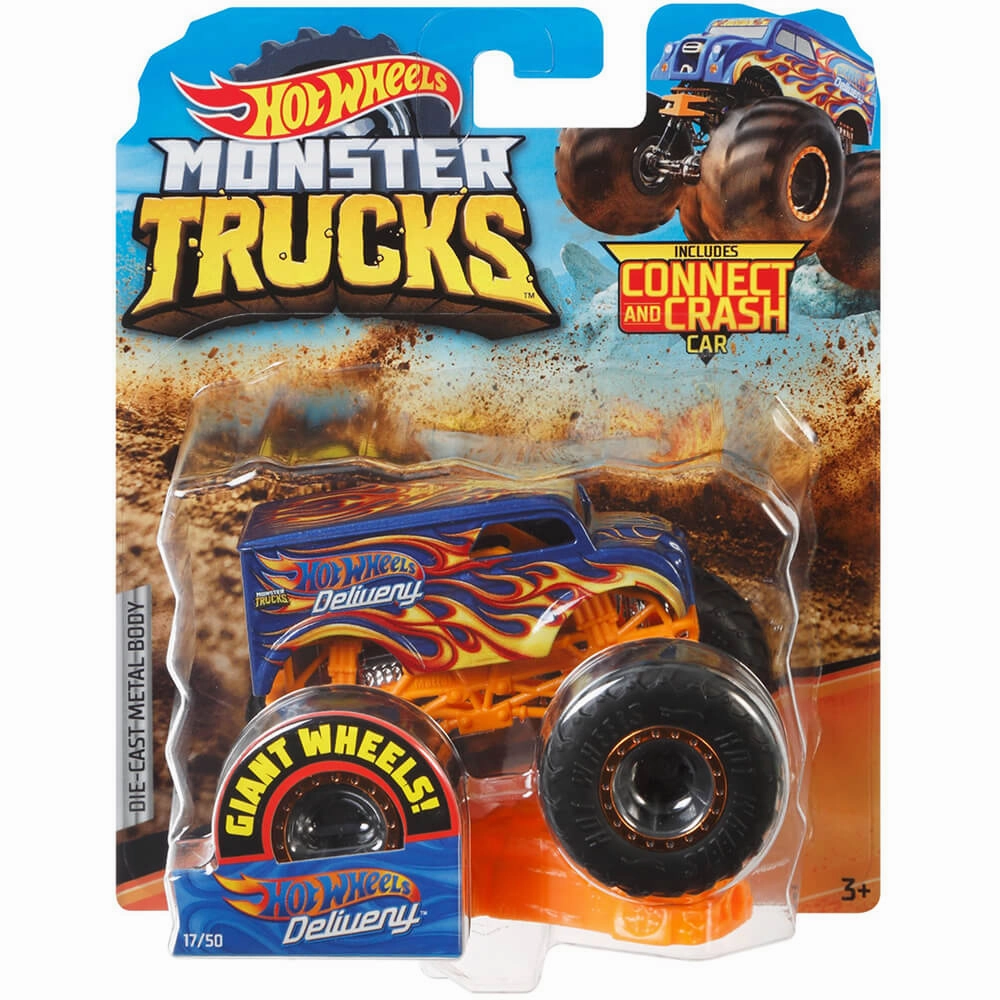 Mattel Toys Hot Wheels Monster Trucks 1:64 Scale Collectible Die-Cast (Styles May Vary)