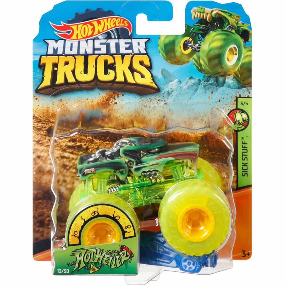 Mattel Toys Hot Wheels Monster Trucks 1:64 Scale Collectible Die-Cast (Styles May Vary)