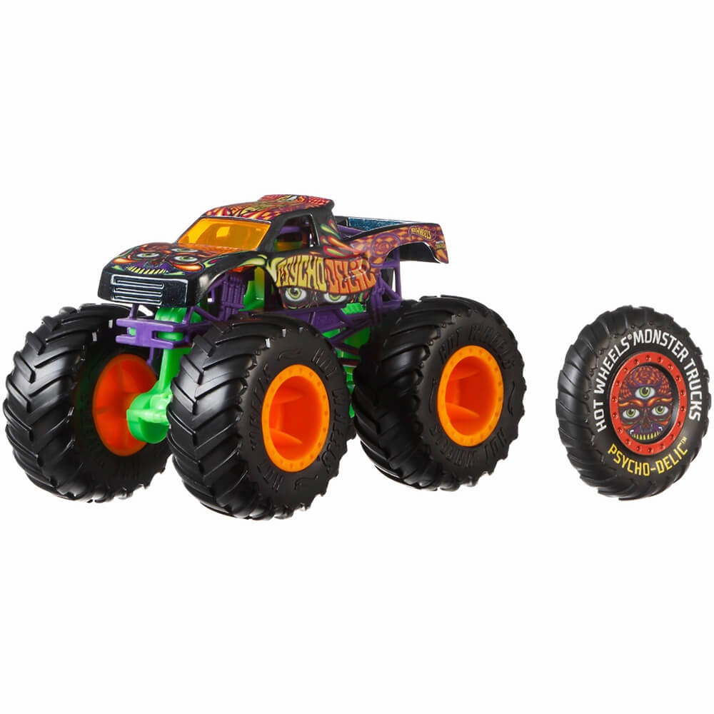 Mattel Toys Hot Wheels Monster Trucks 1:64 Scale Collectible Die-Cast (Styles May Vary)
