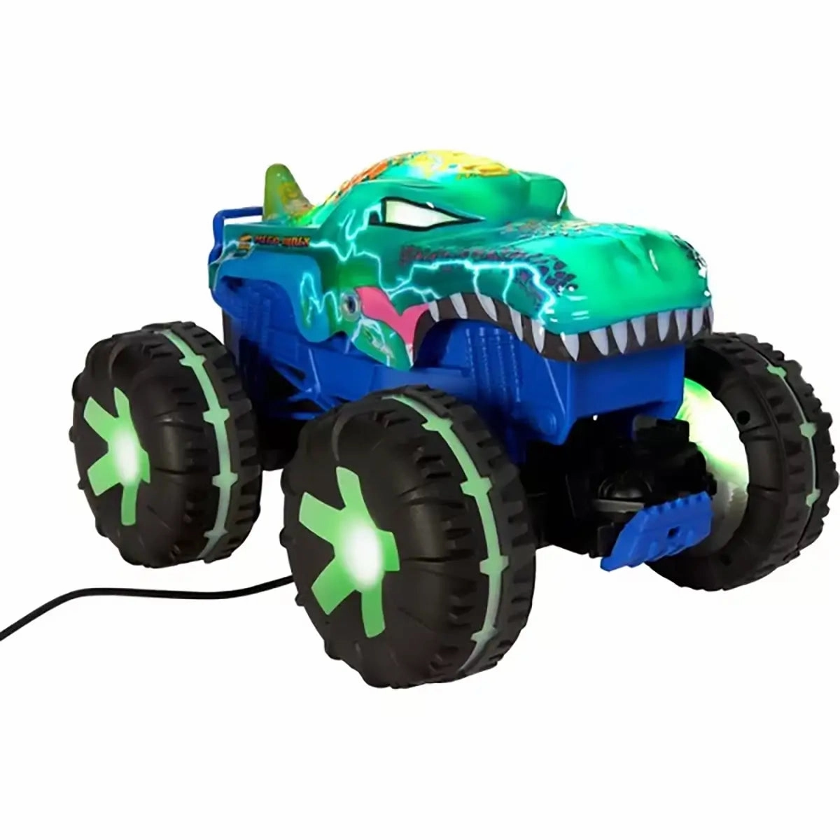 Mattel Toys Hot Wheels Monster Trucks Power Smashers Mega-Wrex Alive RC Truck