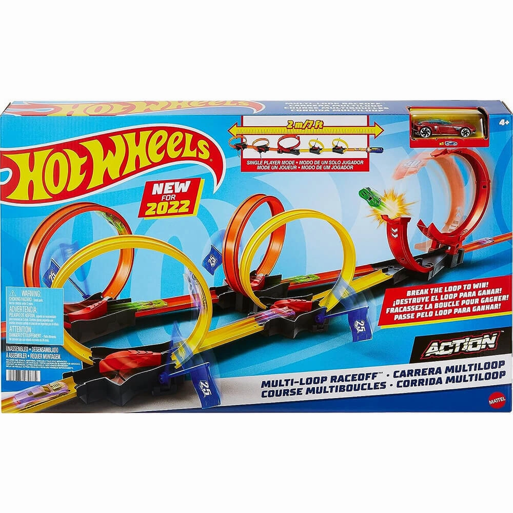 Mattel Toys Hot Wheels Multi-Loop Raceoff Set