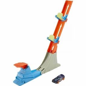 Mattel Toys Hot Wheels Vertical Power Launch Classic Stunt Set