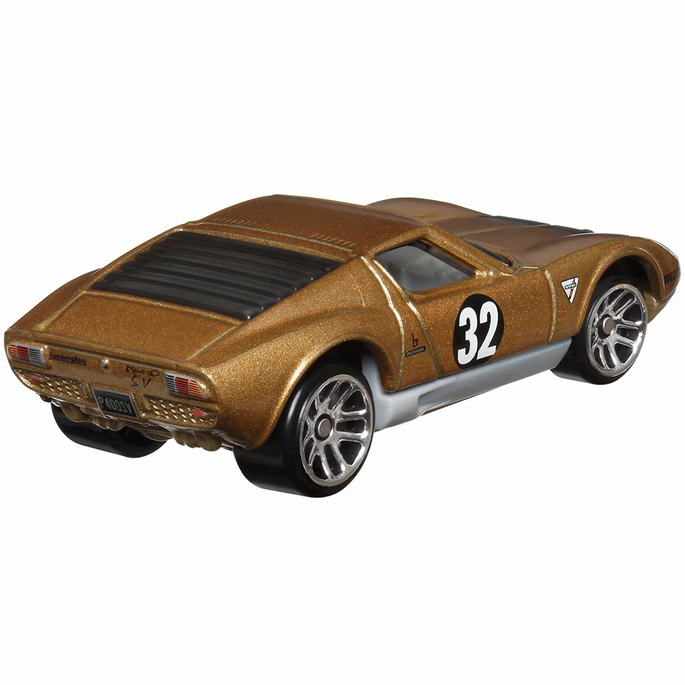 Mattel Toys Hot Wheels Vintage Racing Club 1971 Lamborghini Miura SV 1:64 Scale Diecast Vehicle (4/6)