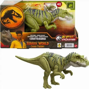 Mattel Toys Jurassic World Chaos Theory Ceratosaurus Dinosaur Figure