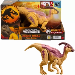 Mattel Toys Jurassic World Chaos Theory Parasaurolophus Dinosaur Figure