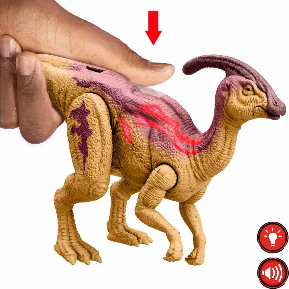 Mattel Toys Jurassic World Chaos Theory Parasaurolophus Dinosaur Figure