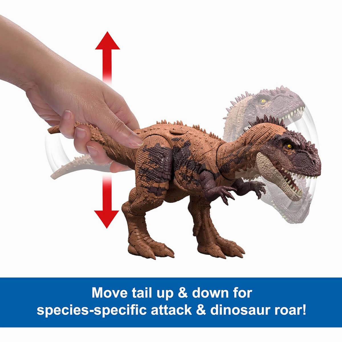 Mattel Toys Jurassic World Chaos Theory Wild Roar Kryptops
