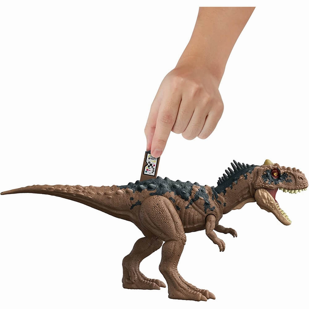 Mattel Toys Jurassic World Dominion Roar Strikers Rajasaurus Figure