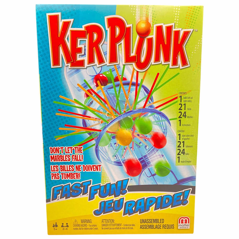 Mattel Toys Kerplunk! Game - Don't Let the Marbles Fall