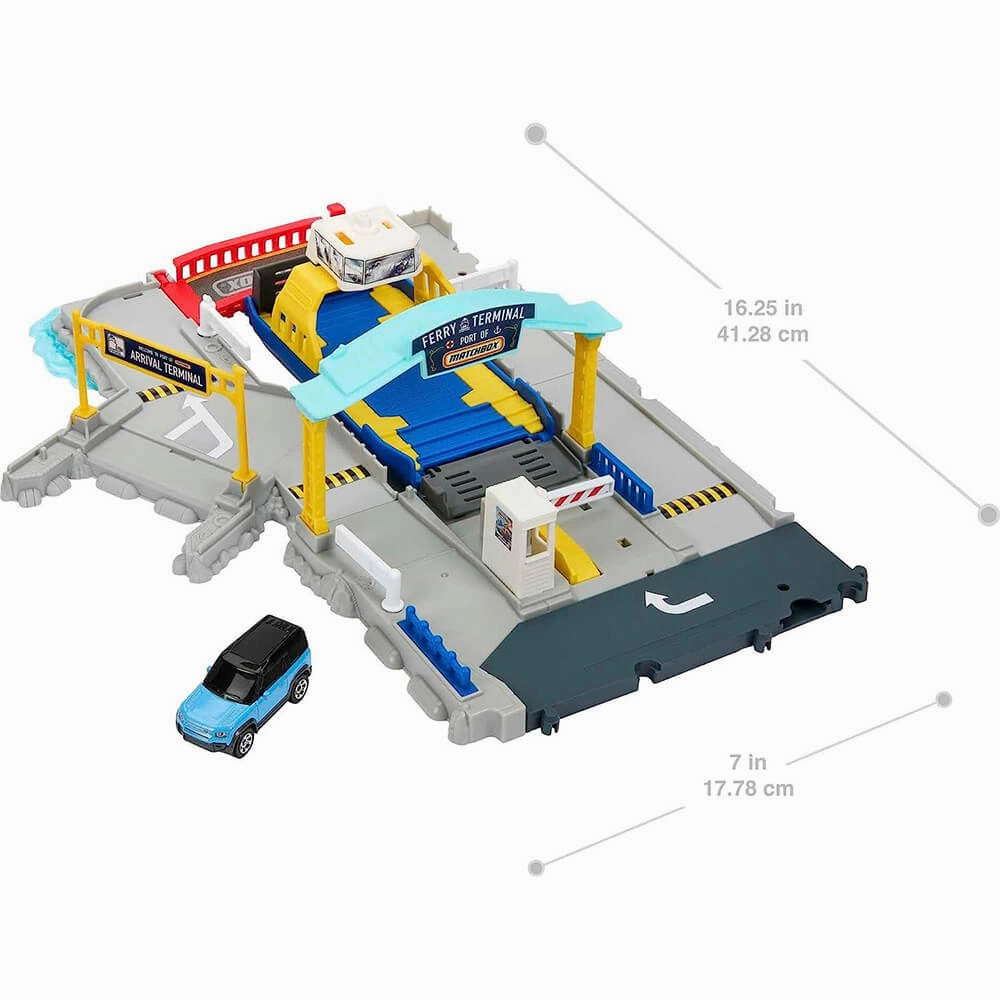 Mattel Toys Matchbox Action Drivers Matchbox Ferry Port Playset