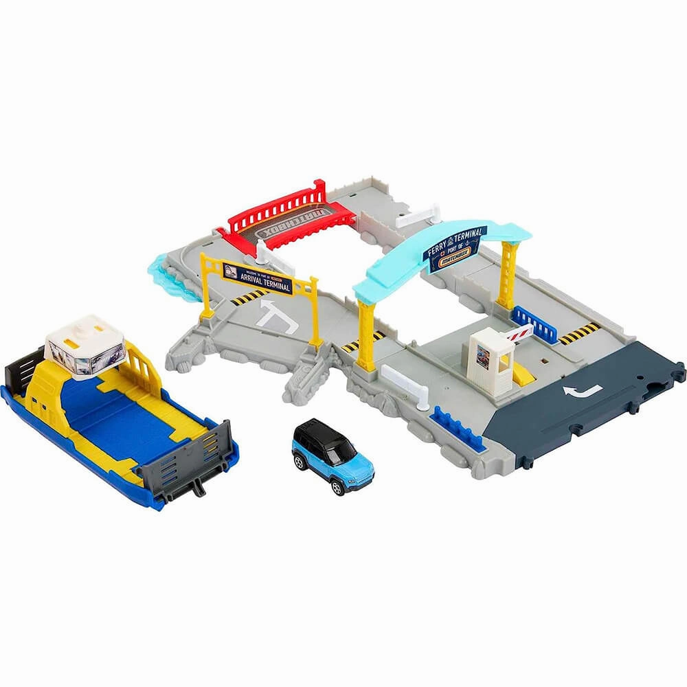 Mattel Toys Matchbox Action Drivers Matchbox Ferry Port Playset