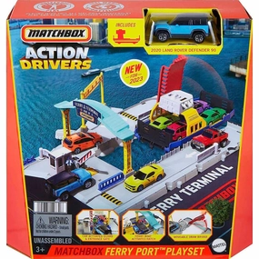Mattel Toys Matchbox Action Drivers Matchbox Ferry Port Playset