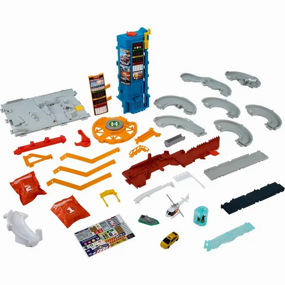 Mattel Toys Matchbox Action Drivers Transportation Hub Playset
