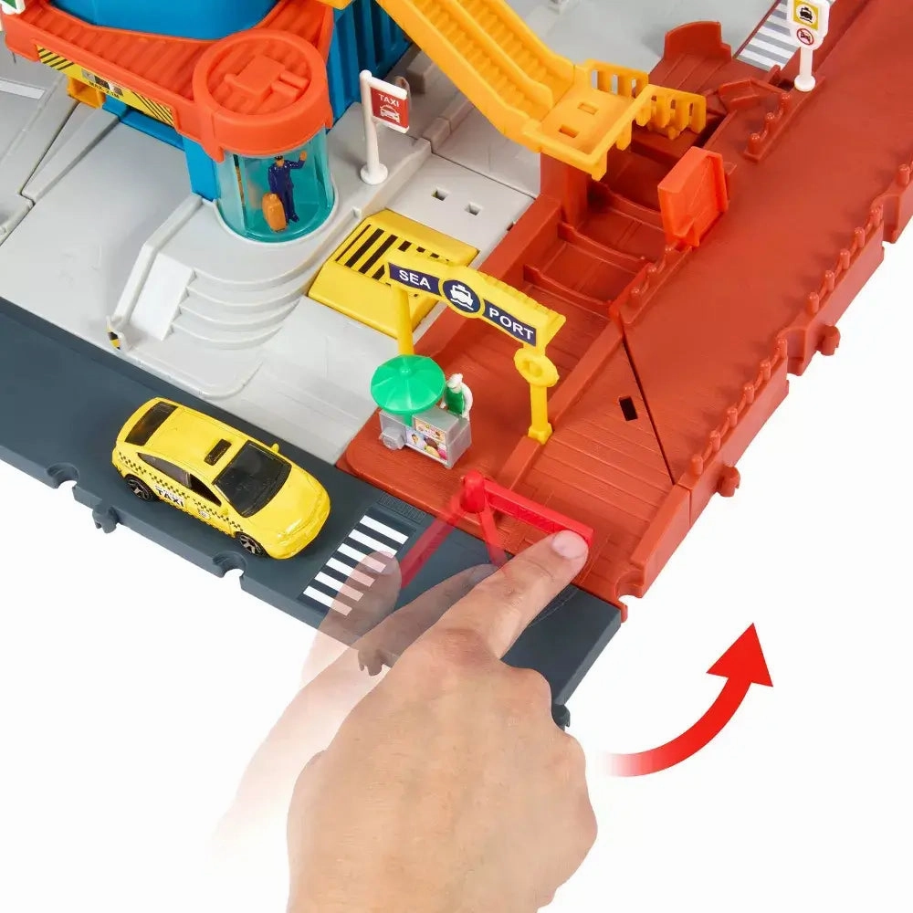 Mattel Toys Matchbox Action Drivers Transportation Hub Playset