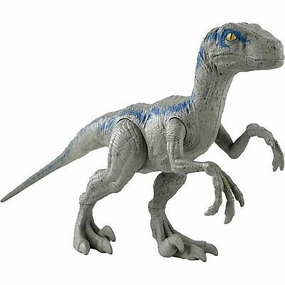 Mattel Toys Mattel Jurassic World Dominion Velociraptor Blue 6" Dinosaur