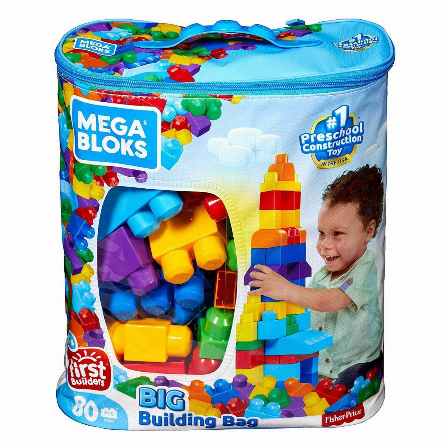 Mattel Toys Mega Bloks Big Building Bag (Classic)