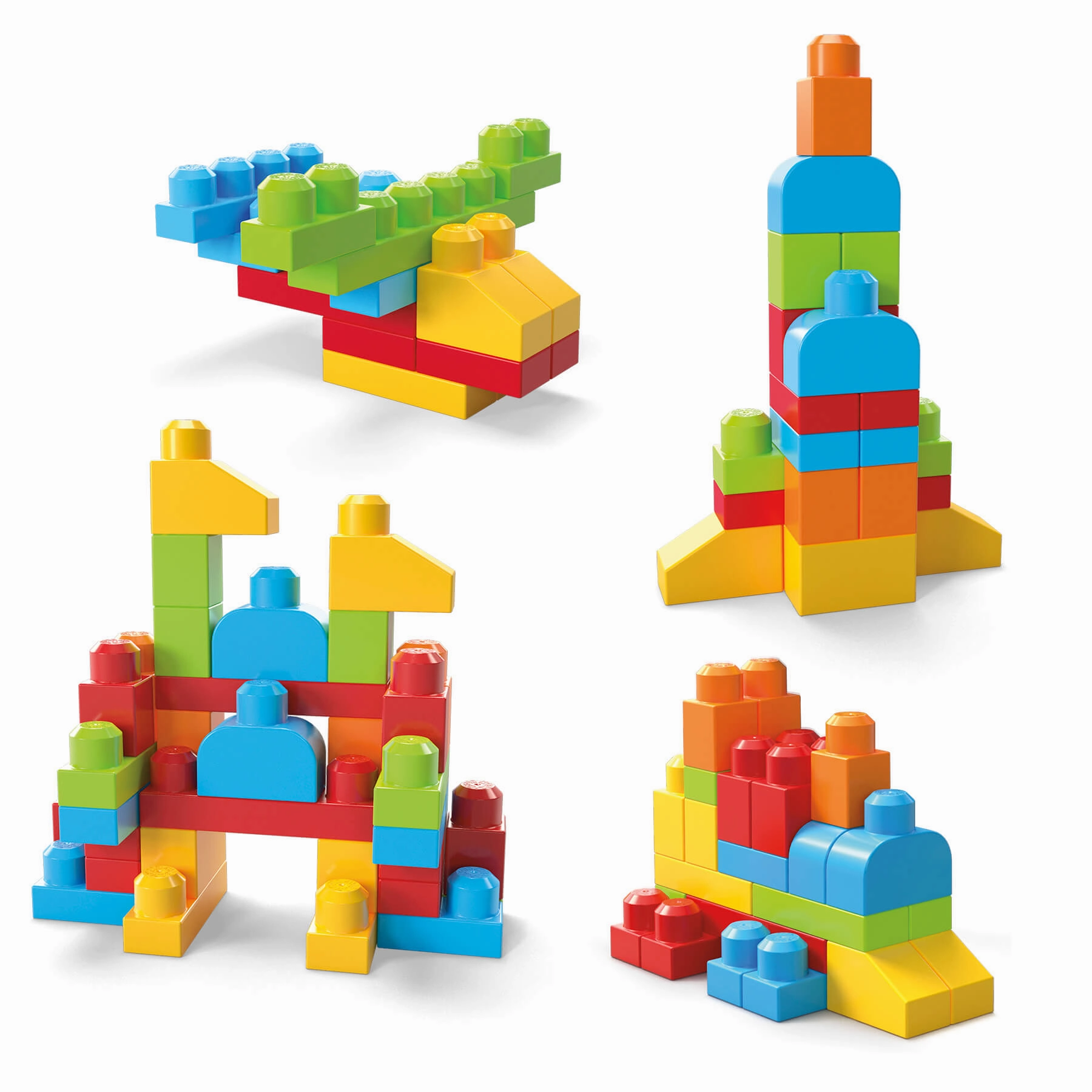 Mattel Toys MEGA Bloks Let's Build It! Construction Set