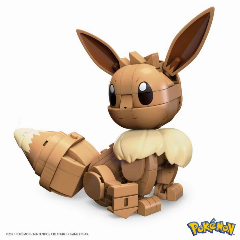 Mattel Toys Mega Construx Build & Show Pokemon Eevee Set