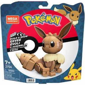 Mattel Toys Mega Construx Build & Show Pokemon Eevee Set