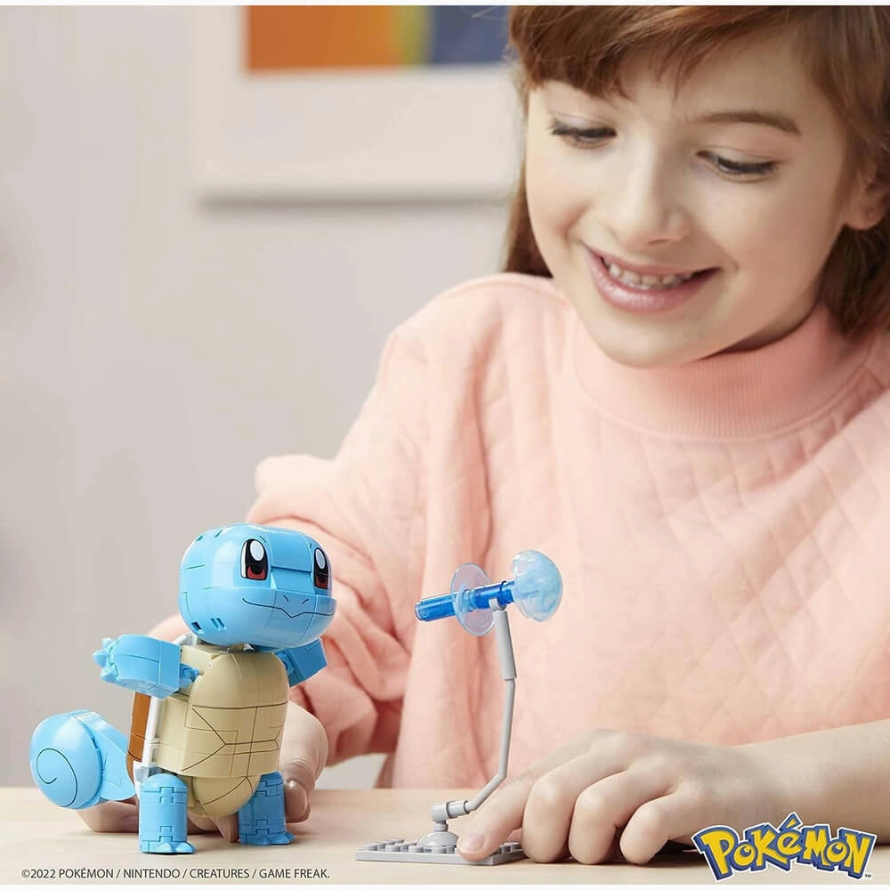 Mattel Toys MEGA Construx Pokmon Build and Show Squirtle 199 Piece Building Set
