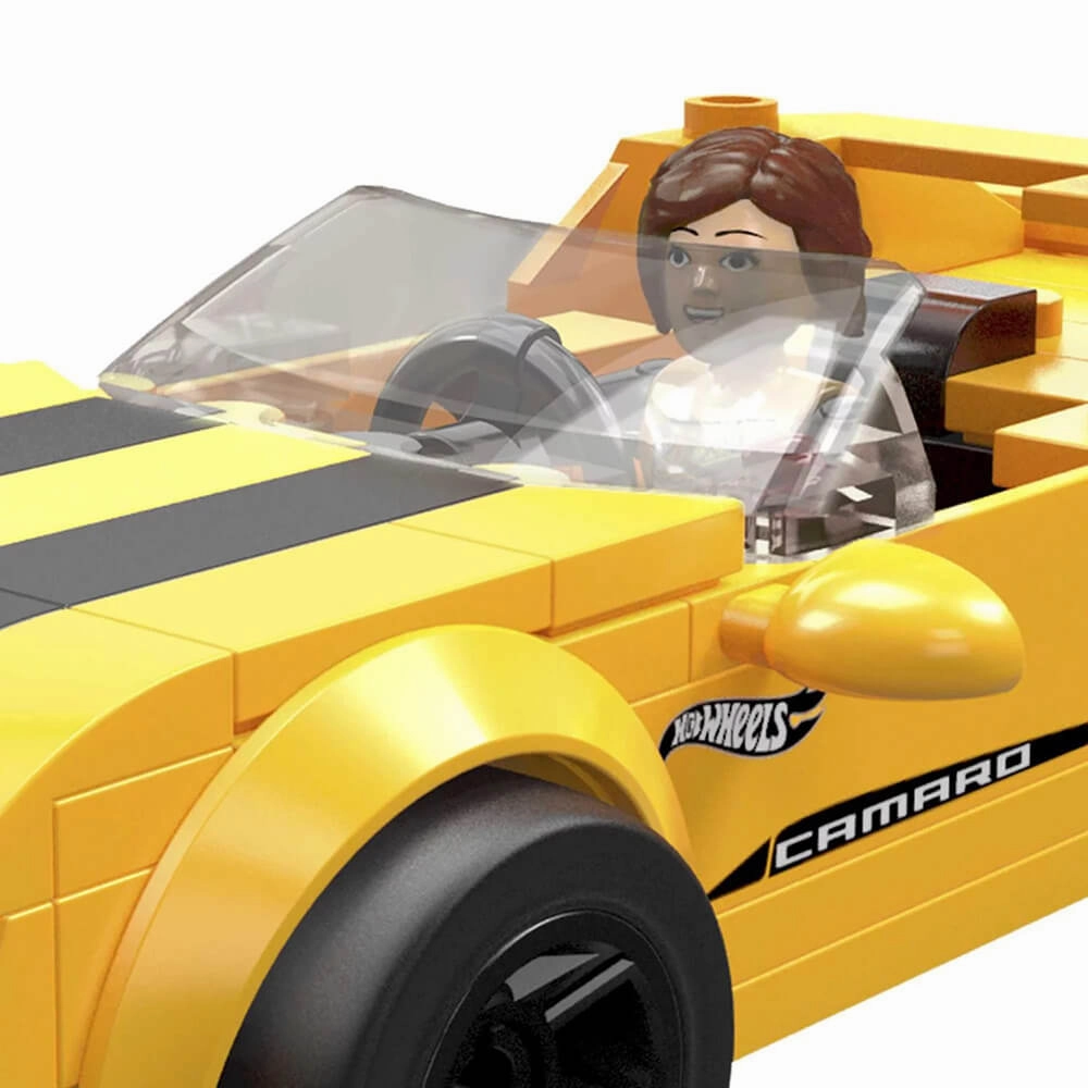 Mattel Toys MEGA Hot Wheels '17 Camaro Real Racecar Building Set