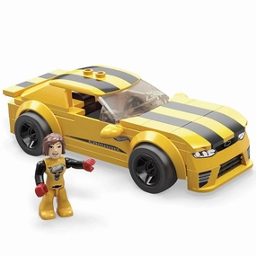 Mattel Toys MEGA Hot Wheels '17 Camaro Real Racecar Building Set