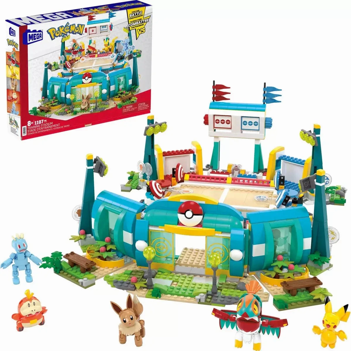 Mattel Toys MEGA Pokemon Adventure Builder Stadium Building Set