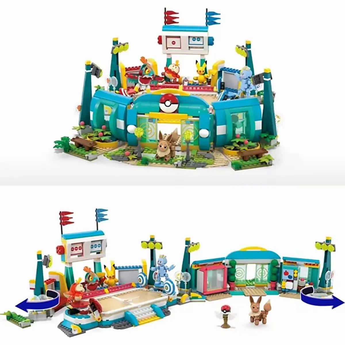Mattel Toys MEGA Pokemon Adventure Builder Stadium Building Set