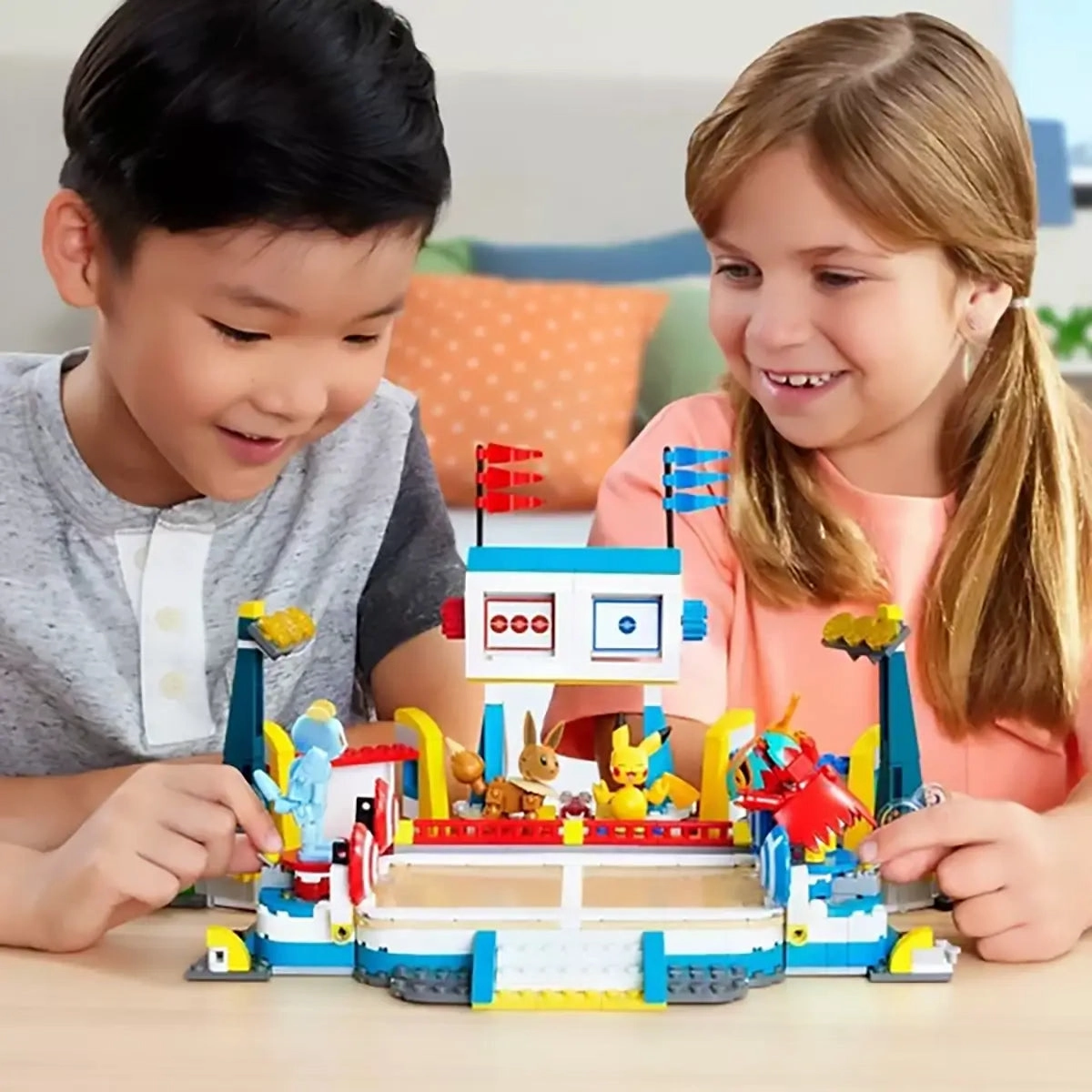 Mattel Toys MEGA Pokemon Adventure Builder Stadium Building Set