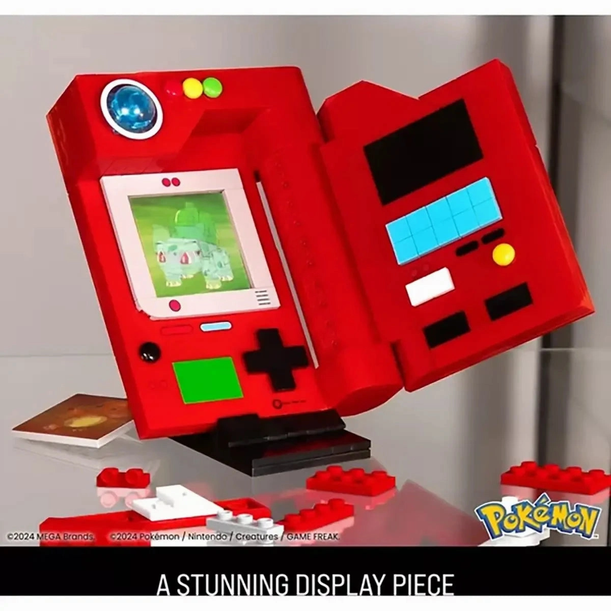 Mattel Toys Mega Pokemon Kanto Region Pokedex Building Kit