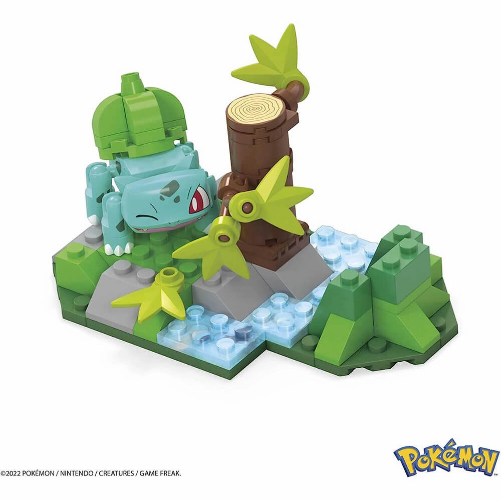 Mattel Toys MEGA Pokmon Bulbasaur's Forest Trek 82 Piece Building Set