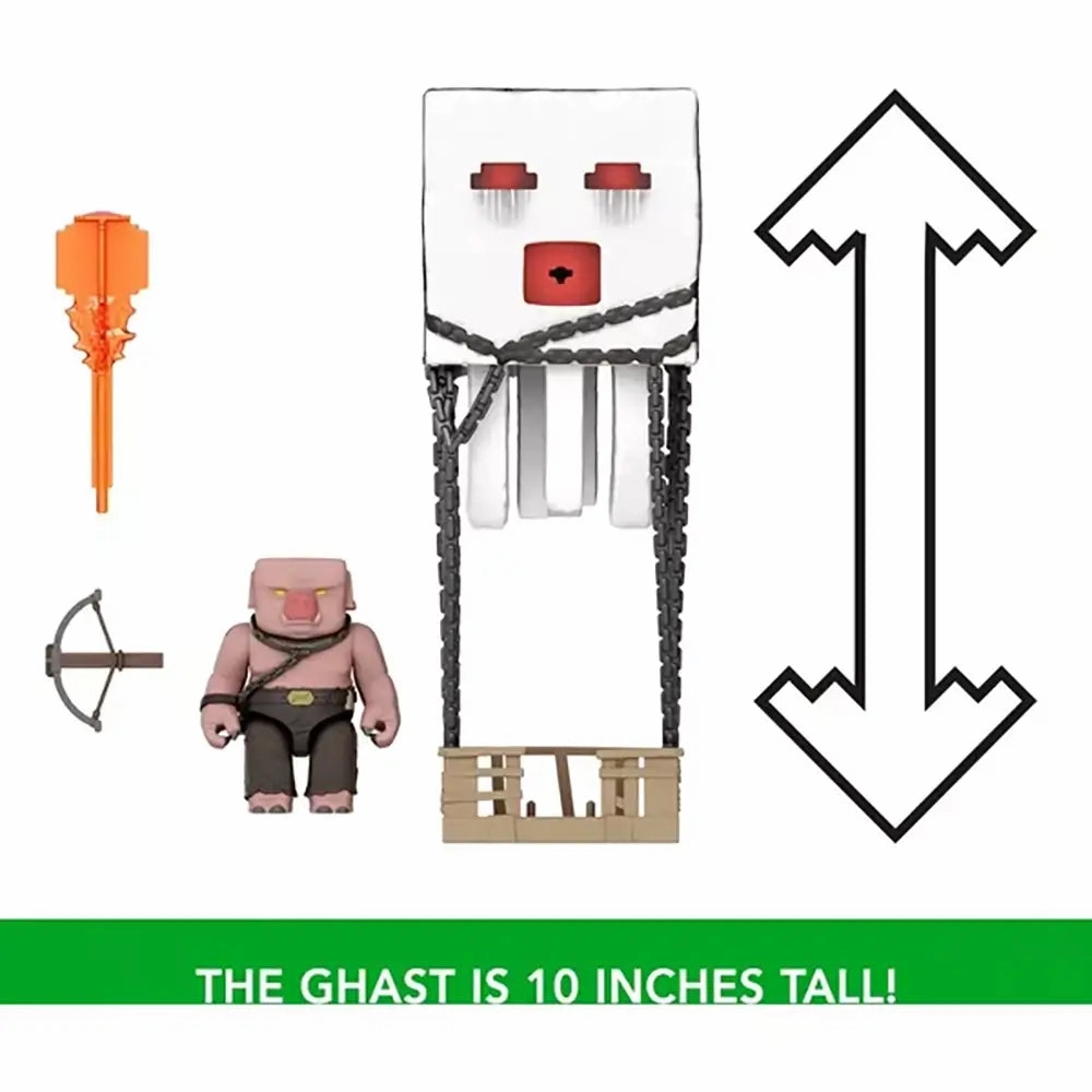 Mattel Toys Minecraft Blast Attack Ghast Action Figure Set