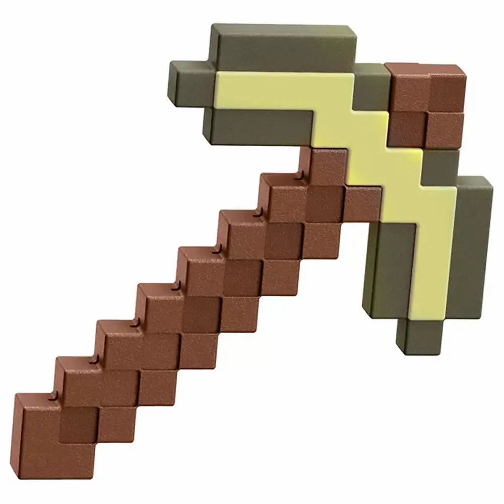 Mattel Toys Minecraft Gold Pickaxe Roleplay Set