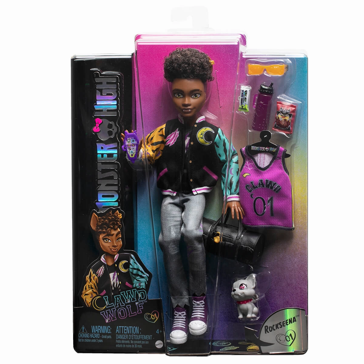 Mattel Toys Monster High Clawd Wolf Doll With Pet