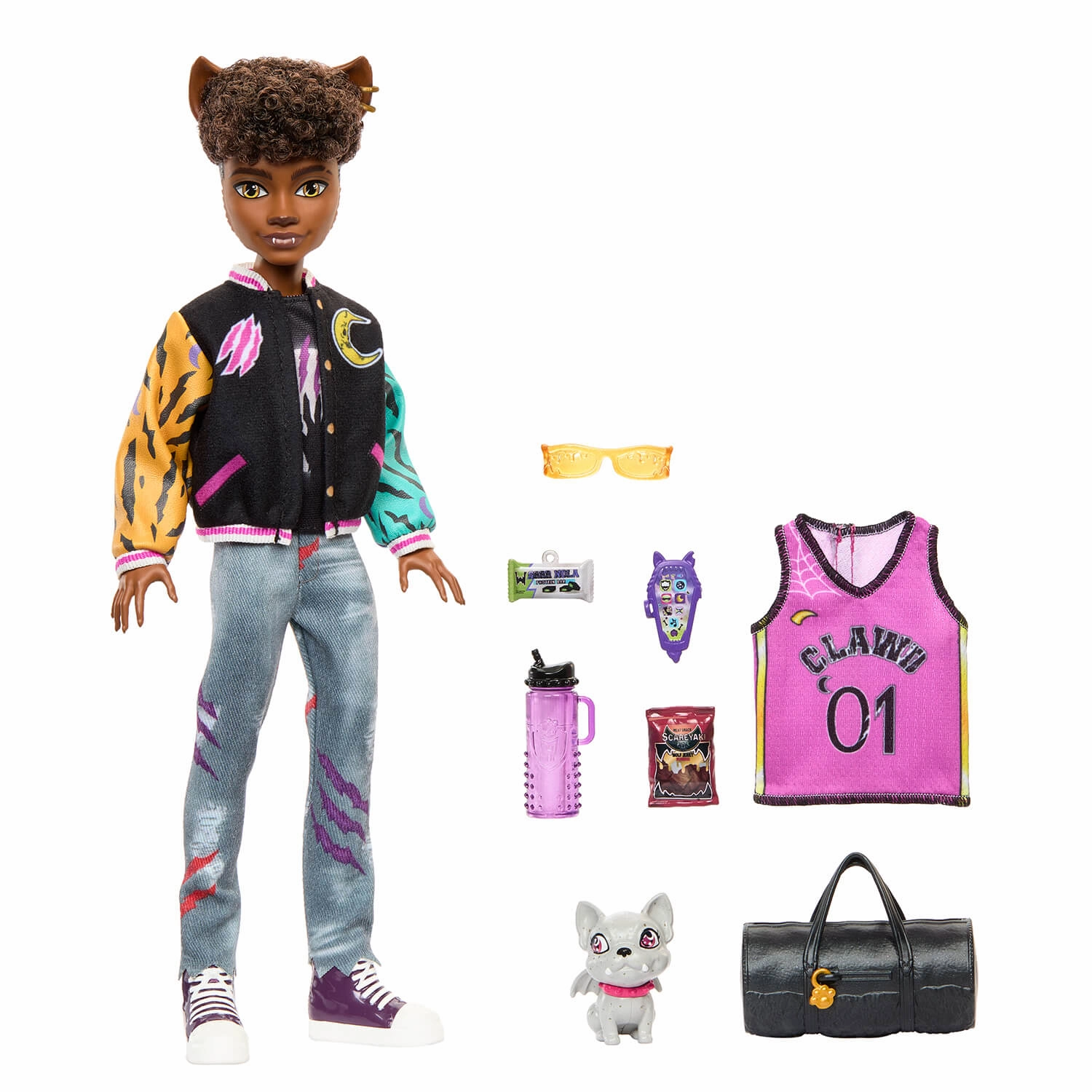 Mattel Toys Monster High Clawd Wolf Doll With Pet