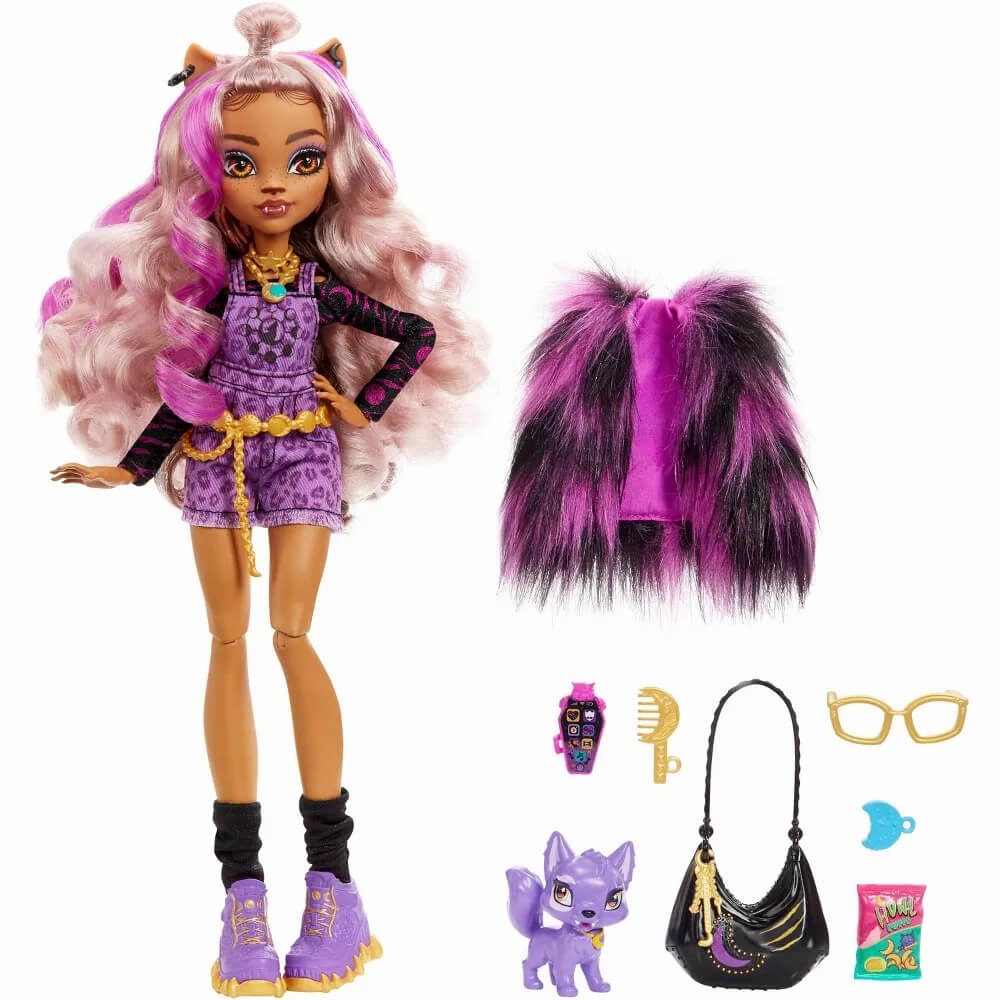 Mattel Toys Monster High Clawdeen Doll