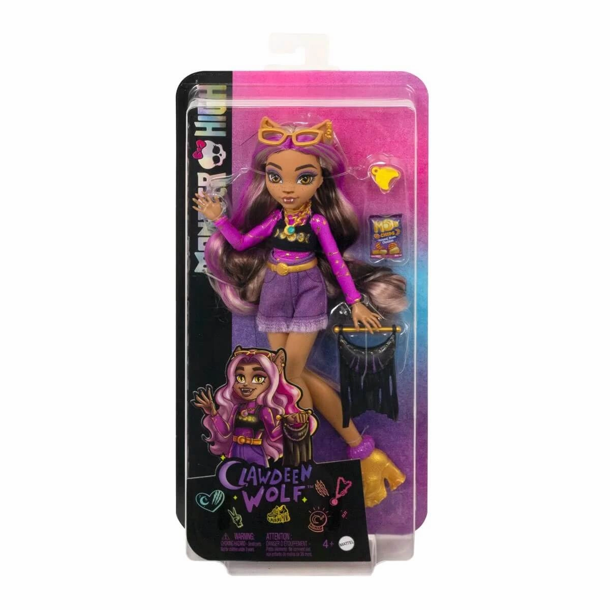 Mattel Toys Monster High Clawdeen Wolf Fashion Doll