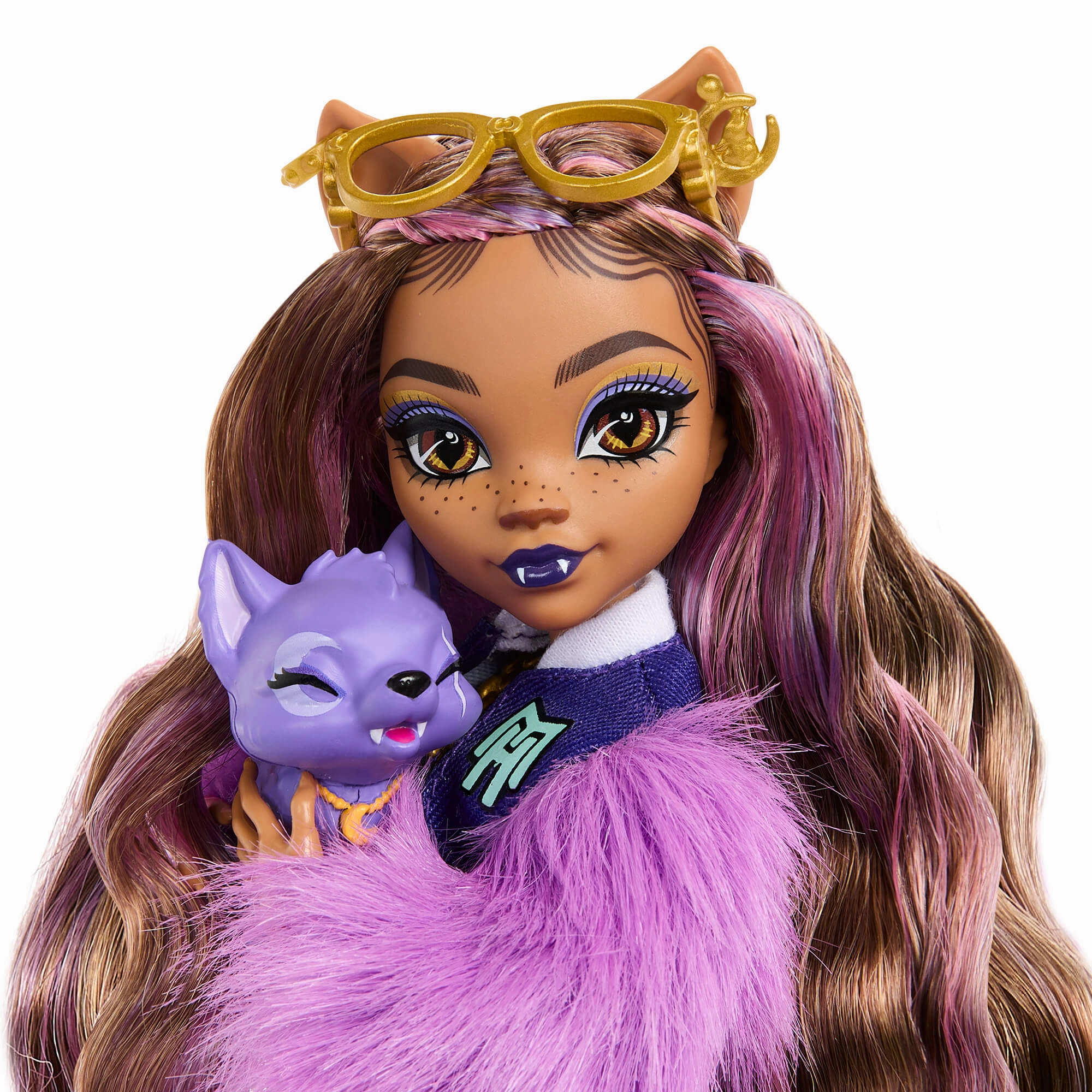 Mattel Toys Monster High Clawdeen Wolf Fashion Doll With Pet Dog Crescent And Accessories