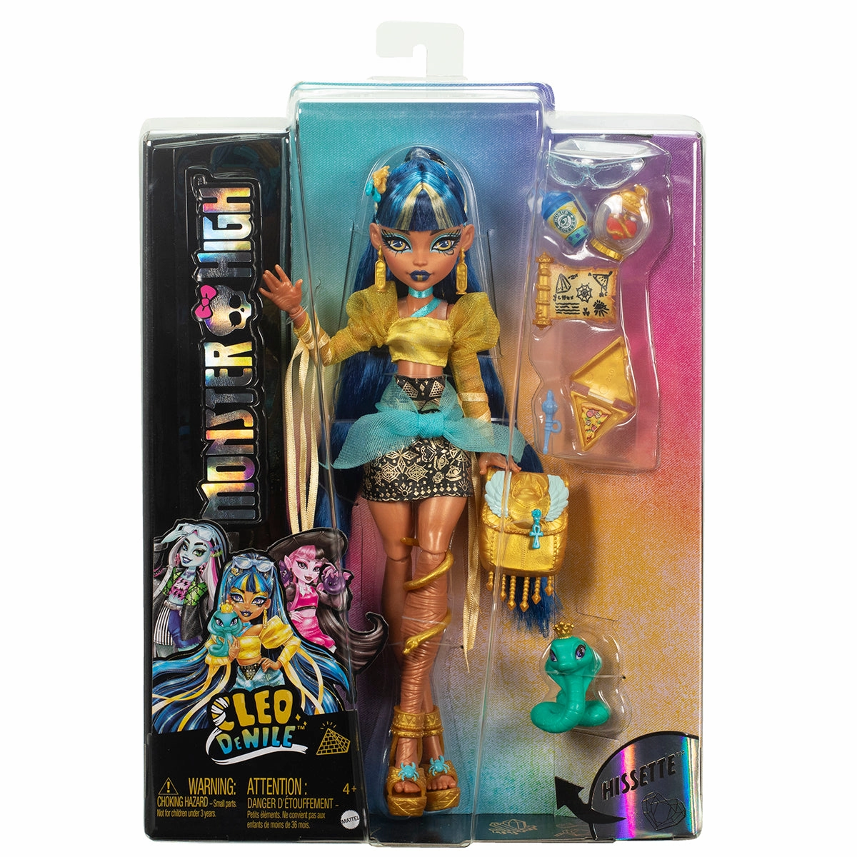 Mattel Toys Monster High Cleo De Nile with Pet