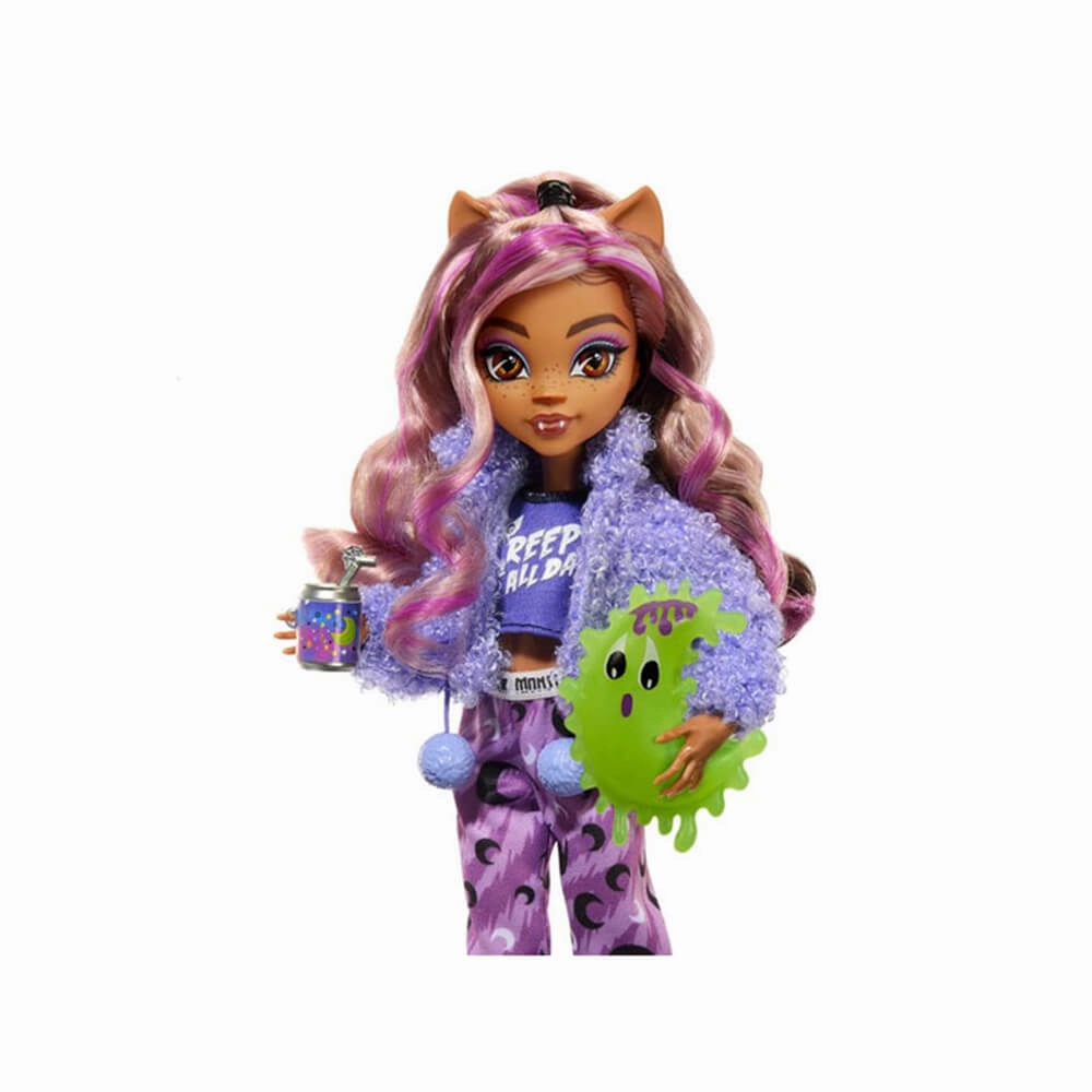 Mattel Toys Monster High Creepover Party Clawdeen Wolf Fashion Doll Set