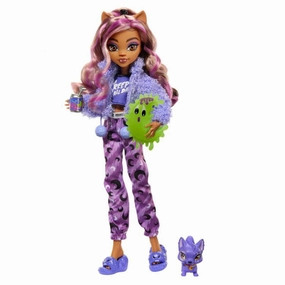Mattel Toys Monster High Creepover Party Clawdeen Wolf Fashion Doll Set