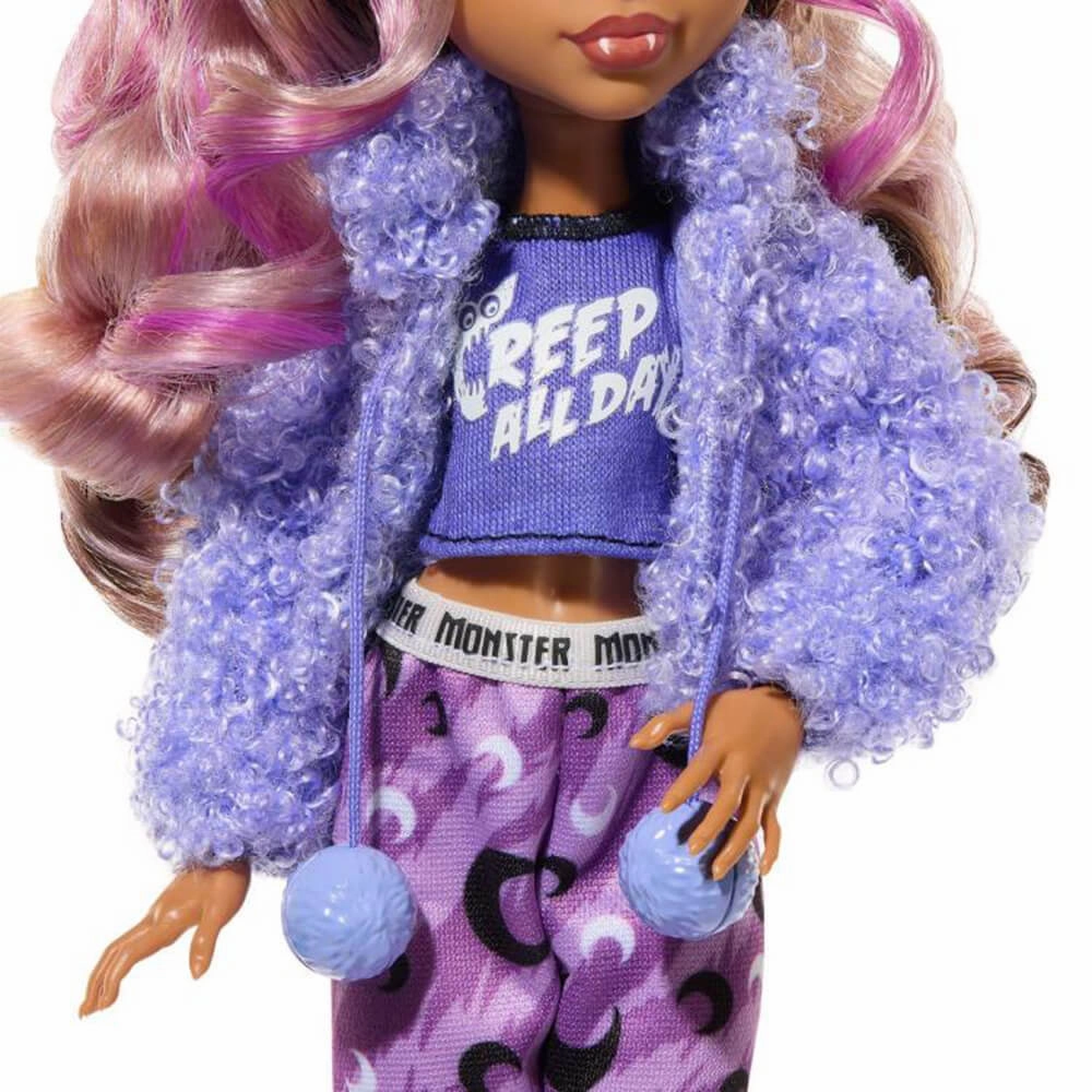 Mattel Toys Monster High Creepover Party Clawdeen Wolf Fashion Doll Set
