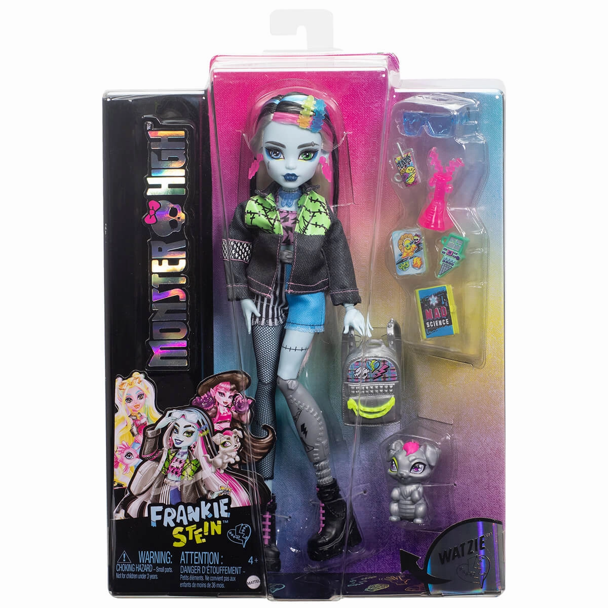 Mattel Toys Monster High Frankie Stein Doll with Pet