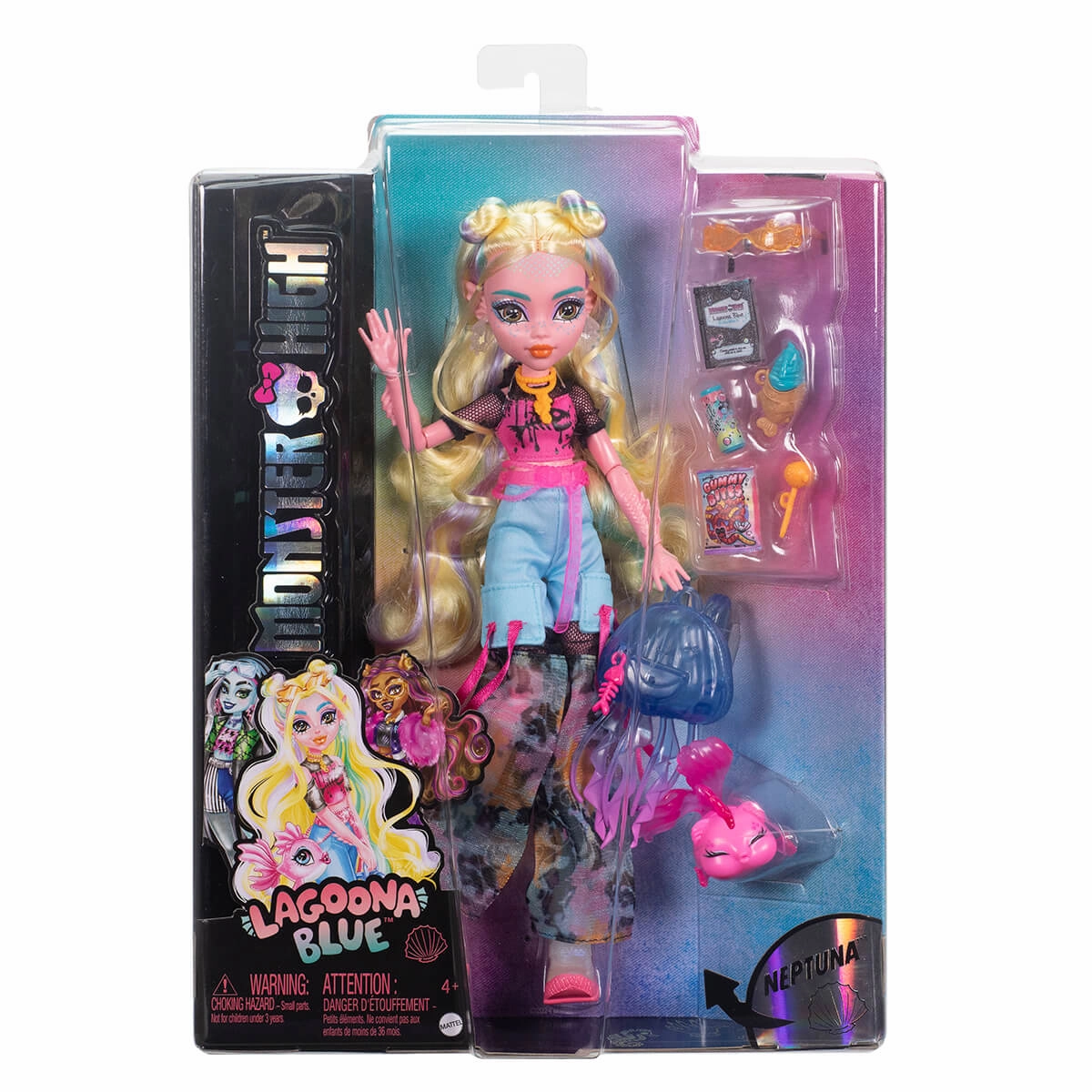 Mattel Toys Monster High Lagoona Blue with Pet